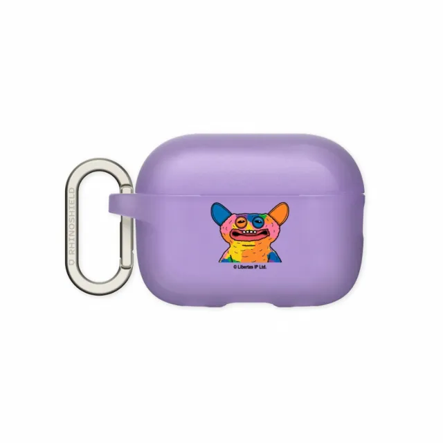 【RHINOSHIELD 犀牛盾】AirPods 5/4/Pro 3/Pro 2 防摔耳機保護殼/彩色派對(Fuggler放克牙寶)