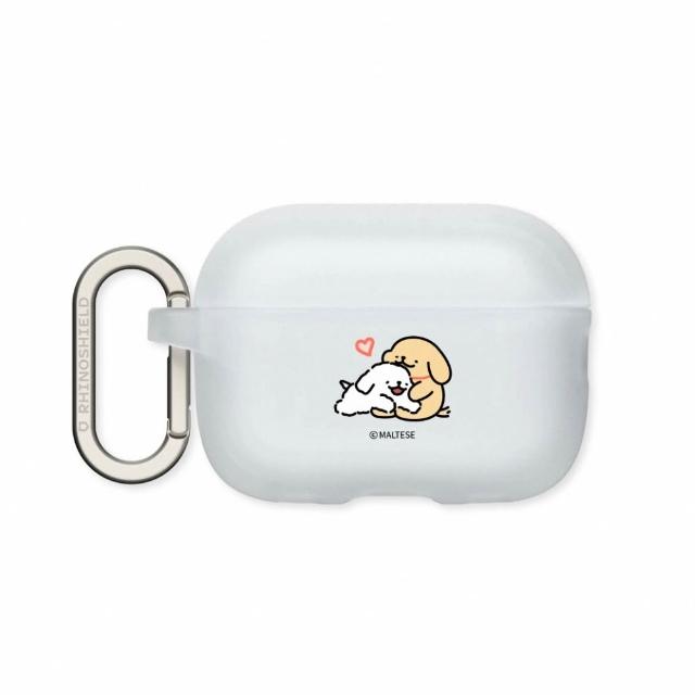 【RHINOSHIELD 犀牛盾】AirPods 4/Pro 3/Pro 2 防摔耳機保護殼/線條小狗討抱抱(線條小狗)