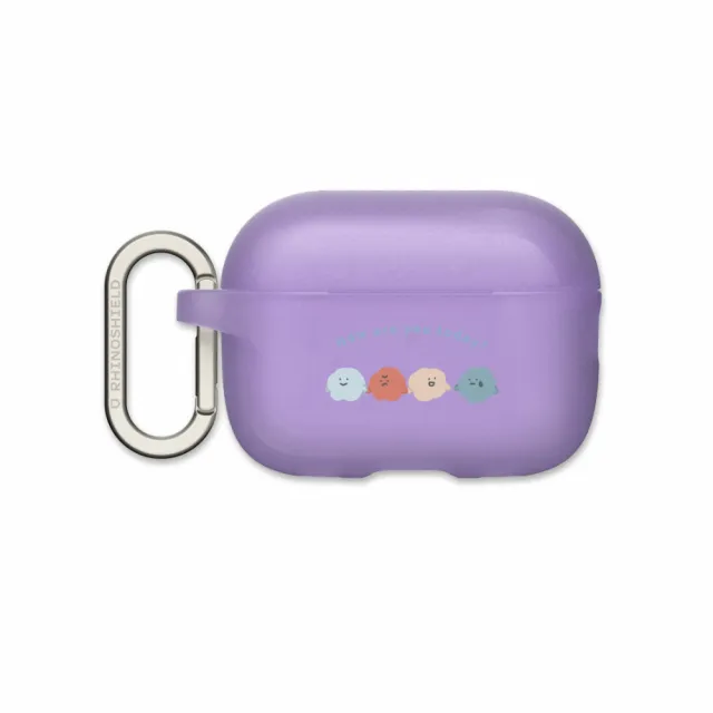 【RHINOSHIELD 犀牛盾】AirPods Pro 3/Pro 2/Pro/第5/4代耳機保護殼/手牽手一起走(方坊 Square Studio)