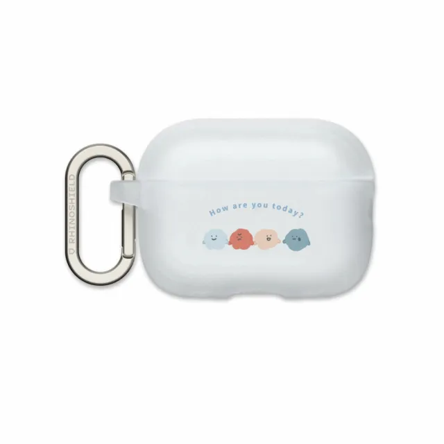 【RHINOSHIELD 犀牛盾】AirPods Pro 3/Pro 2/Pro/第5/4代耳機保護殼/手牽手一起走(方坊 Square Studio)