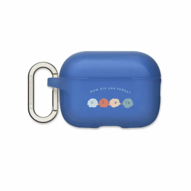 【RHINOSHIELD 犀牛盾】AirPods Pro 3/Pro 2/Pro/第5/4代耳機保護殼/手牽手一起走(方坊 Square Studio)