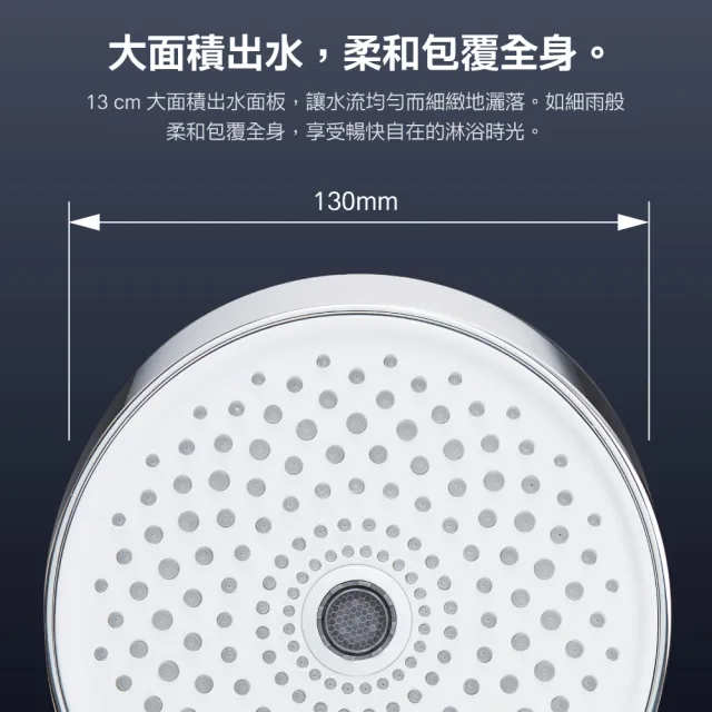 【CAESAR 凱撒衛浴】Immerse Shower 雨淋 SPA 蓮蓬頭(淋浴蓮蓬頭 / 暖身水柱)