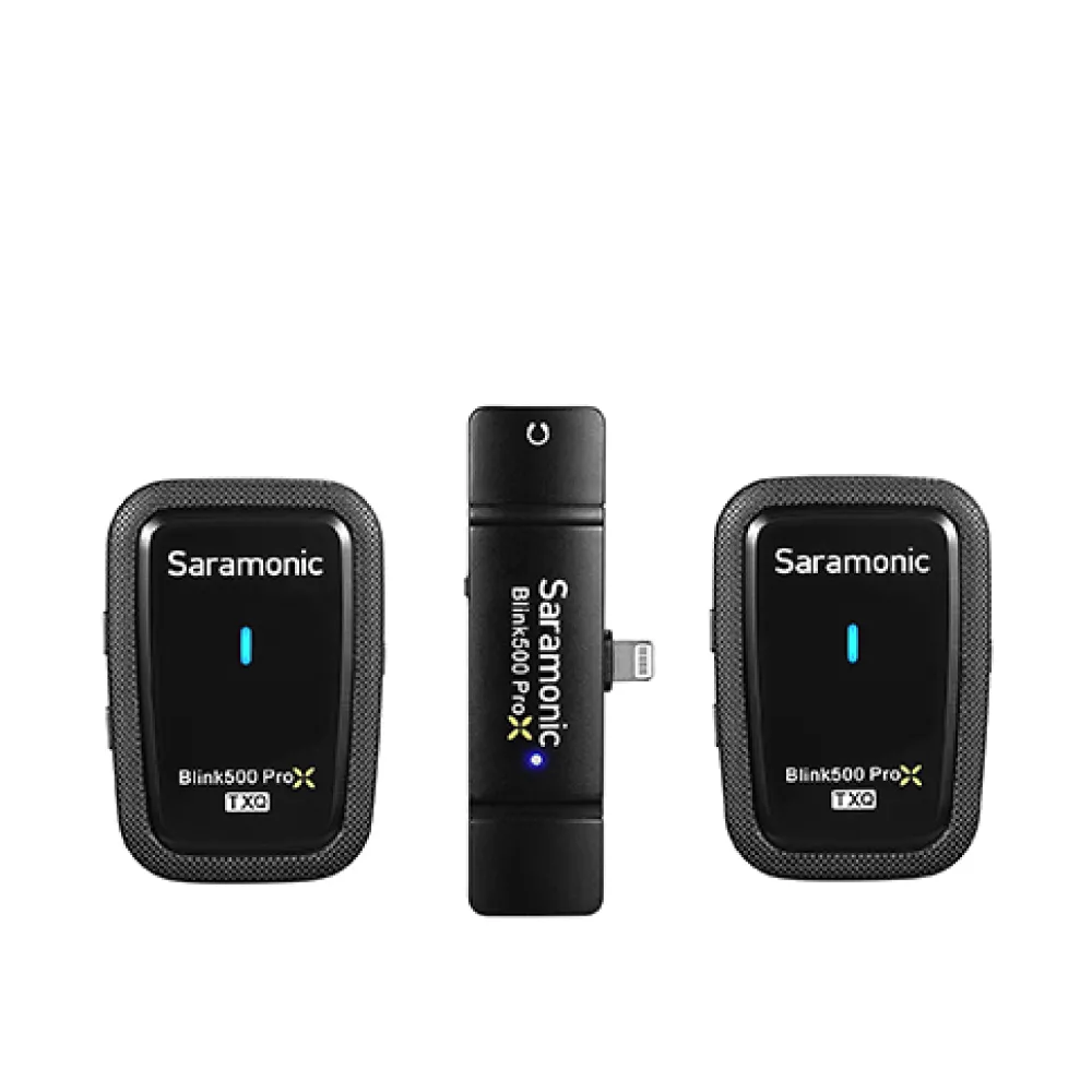 【Saramonic 楓笛】Blink500 ProX Q4 一對二 2.4GHz無線麥克風系統(勝興公司貨)