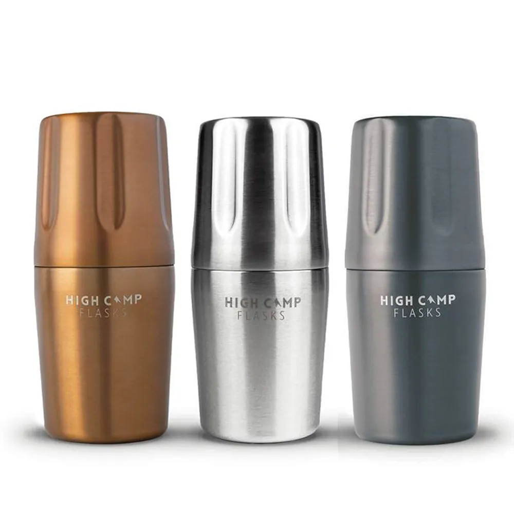 【High Camp Flasks】Firelight 375 Flask 酒瓶組(酒瓶、保溫、飲酒、質感、雞尾酒、戶外)