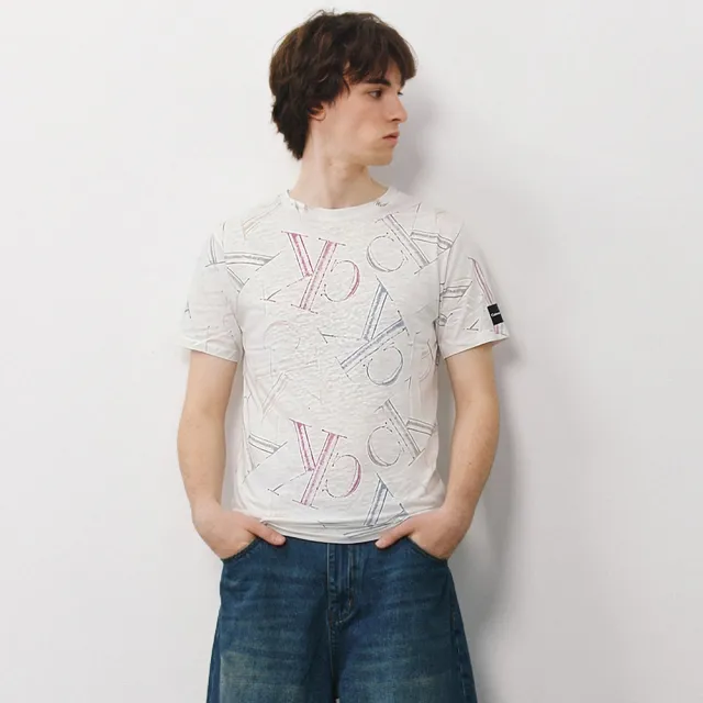 【CALVIN KLEIN】CK青年款 短T 經典款logo 上衣 t shirt 輕鬆駕馭 情侶裝 短