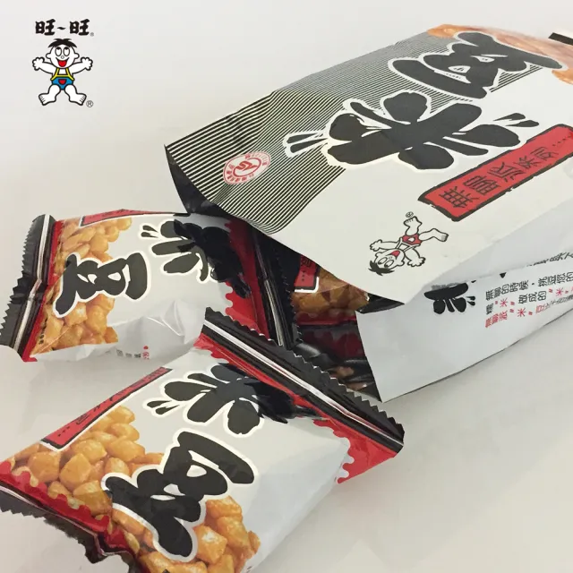 【旺旺】無聊派系列米豆 110g/包(全素)