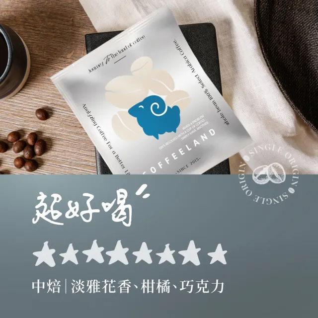 【COFFEELAND 極品莊園咖啡】嚴選極致果香大師莊園組 (好咖啡系列)