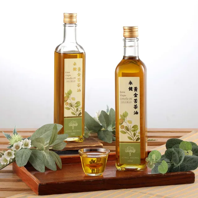 【Castelvetere 永健】特級初榨冷壓苦茶油500mlx2瓶(ω-9不飽和脂肪高達80%以上)