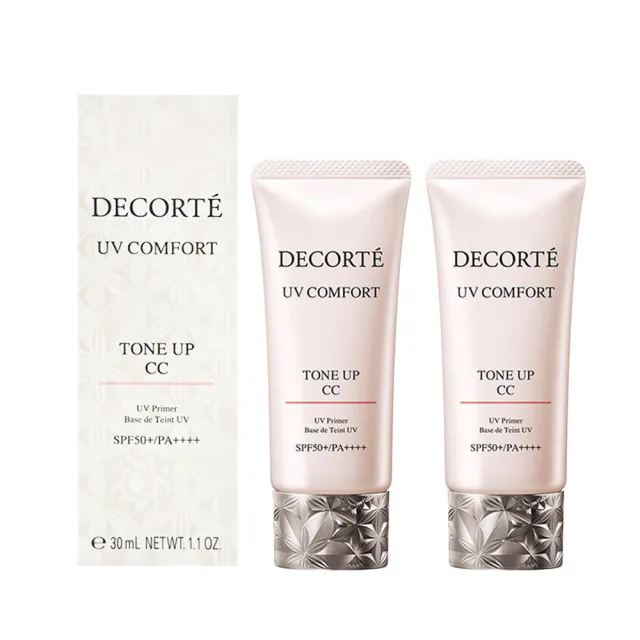 【COSME DECORTE 黛珂】UV COMFORT 極效光無痕素顏霜 30ml 2入 (多款任選 國際航空版)