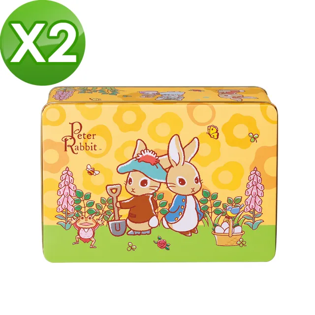 【PETER RABBIT 比得兔】厚燒海苔蛋捲禮盒228g±9gX2盒(送禮推薦)