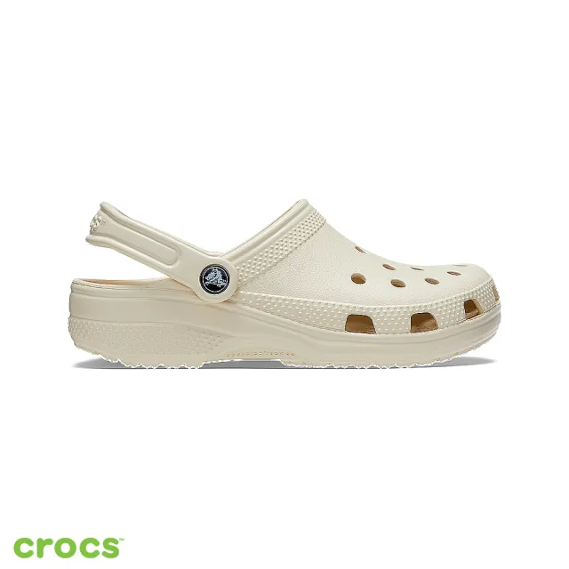 【Crocs】中性鞋 經典克駱格 洞洞鞋 骨白色(10001-2Y2)