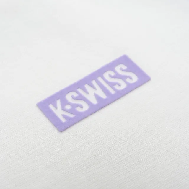 【K-SWISS】運動短袖 TSHIRTKC7532WCTS13 T恤 圓領 女款 米白色 1912464-115