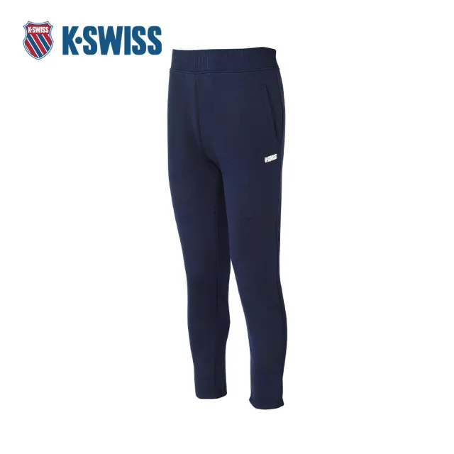 【K-SWISS】運動長褲 SWEATPANT 1 口袋 女款 深藍色 1912499-426