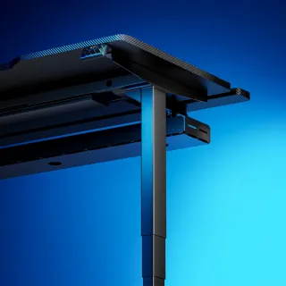 【FUNTE】Flying II RGB 電競升降桌 150x80cm / 附出線孔＆集線槽(電競桌 辦公桌 電腦桌 工作桌)