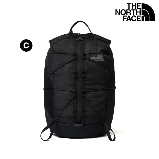 【The North Face】多功能百搭有型DWR防潑水後背包(多款任選)