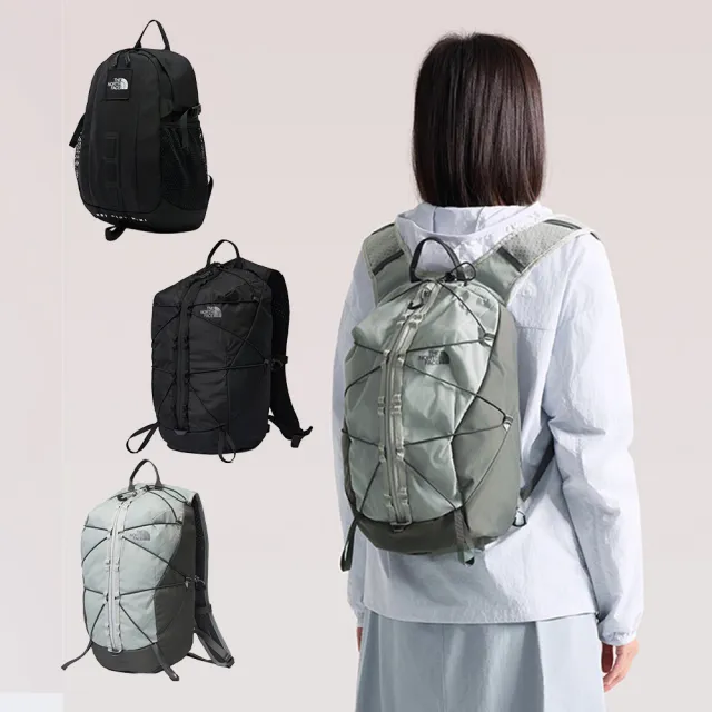 【The North Face】多功能百搭有型DWR防潑水後背包(多款任選)