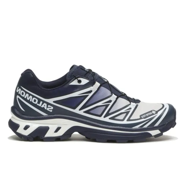 【salomon】XT-6 GORE-TEX 日本限定 防潑水款 海浪藍白 漸層 機能 男鞋 L45440300