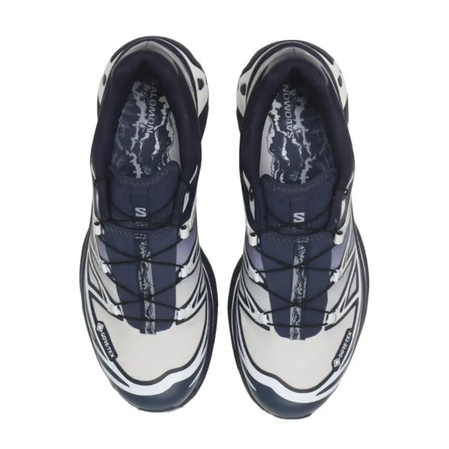 【salomon】XT-6 GORE-TEX 日本限定 防潑水款 海浪藍白 漸層 機能 男鞋 L45440300