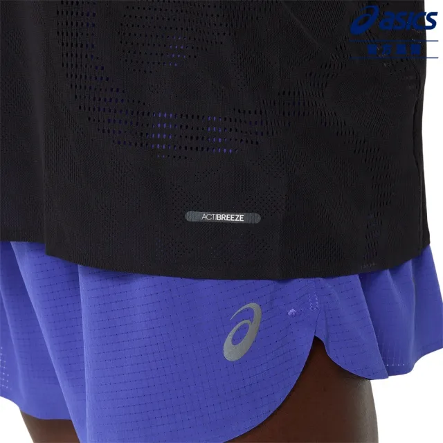 【asics 亞瑟士】METARUN 背心 男款 ACTIBREEZE 海外版 跑步上衣 2011D508-001