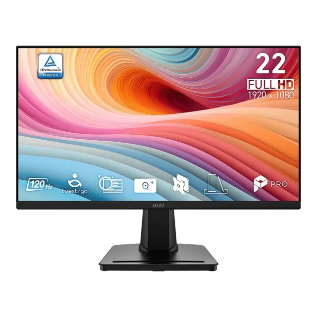 【MSI 微星】PRO MP225 E12VL 22型 120Hz 平面美型商用螢幕(TUV護眼認證/HDMI/1ms)