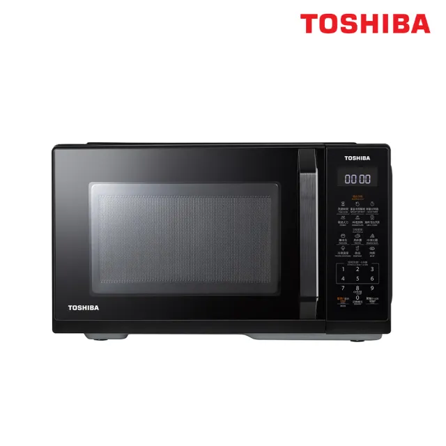 【TOSHIBA 東芝】25L微電腦燒烤微波爐 MW3-EG25PT(BK)