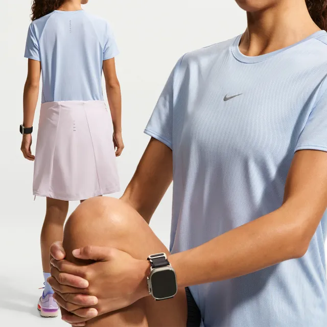 【NIKE 耐吉】AS W NK AF SWIFT TOP SS 女款 藍色 運動 健身 排汗 短袖 IH8115-468