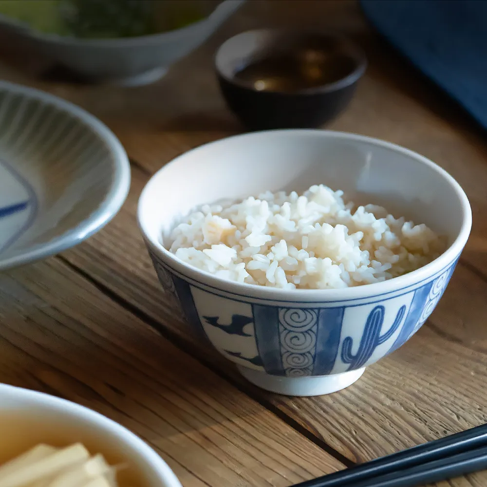 【Awasaka】日本江戶雙翼龍飯碗11×6cm(300cc)