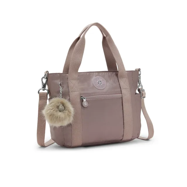 【KIPLING】金屬摩卡手提斜背兩用側肩包-JAYLA S 女包