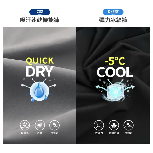 【JU SHOP】超值3件組-男女款漸變孔速乾衣 速乾褲 涼感衣(吸濕排汗 運動短褲 下著 休閒褲 防曬 抗UV)