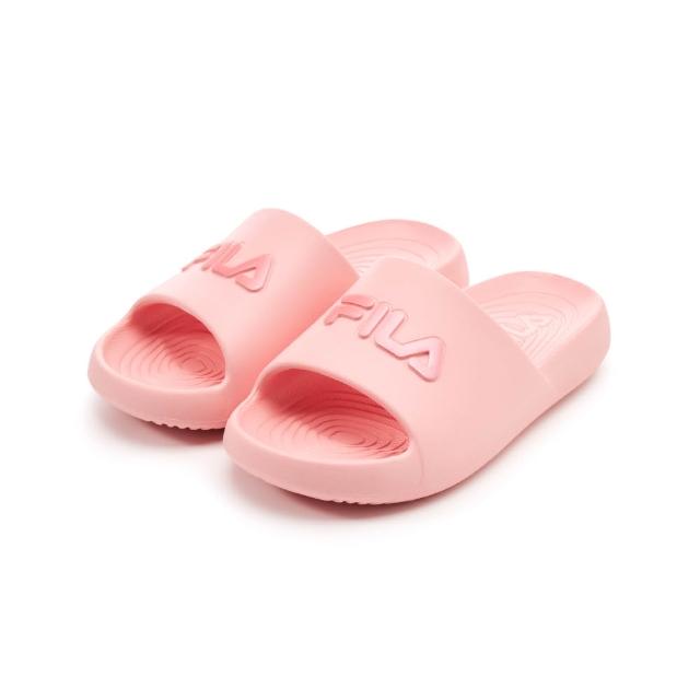 【FILA】KIDS 拖鞋運動拖鞋-粉(2-S826A-555)
