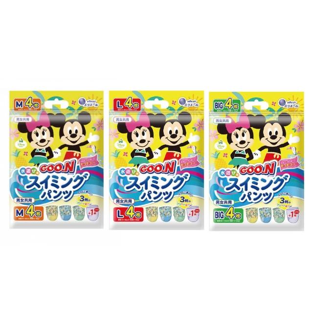 【GOO.N】日本大王戲水褲X迪士尼系列(M-BIG)