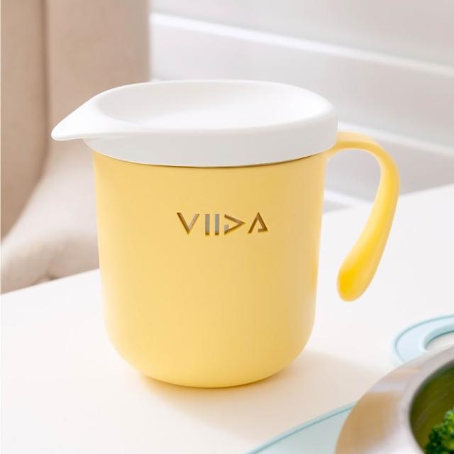 【VIIDA】Souffle 抗菌不鏽鋼餐杯(台灣製 兒童餐具 抗菌不鏽鋼 寶寶餐杯 直飲水杯)