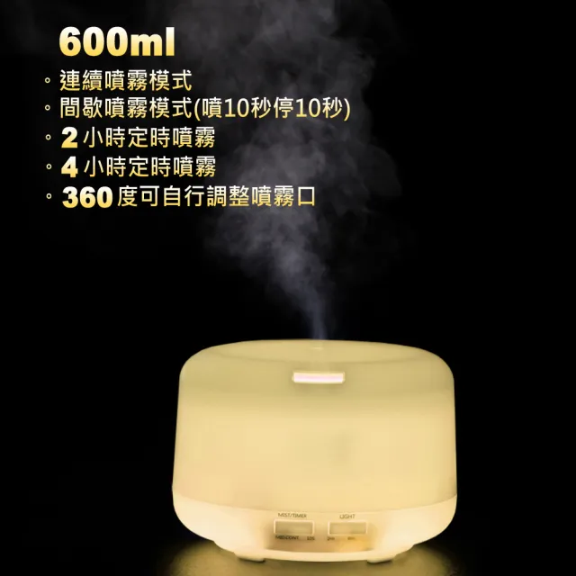 【ANDZEN】安得仁 超音波水氧機AZ-2600(買就送澳洲精油x5瓶/薰香機/加濕器/香氛機/擴香機/負離子)