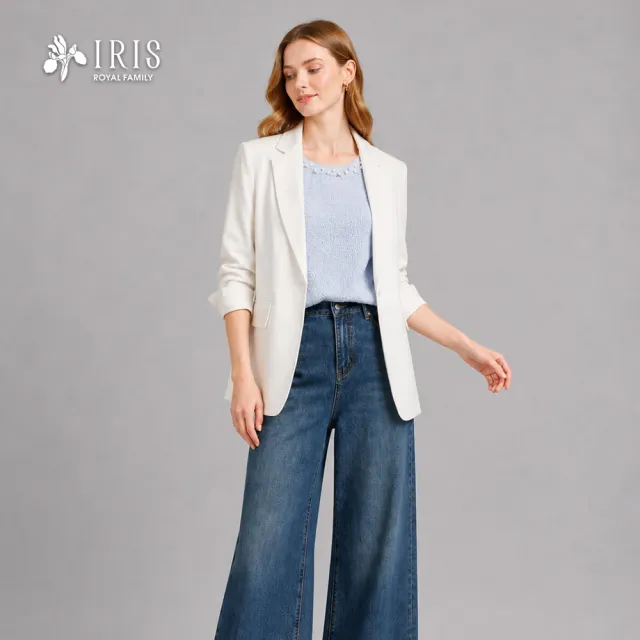 【IRIS 艾莉詩】修身牛仔長褲(62337)