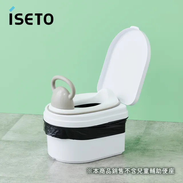 【ISETO 伊勢藤】Mimamo 日本製行動馬桶 I-648-GY 防災廁所 居家馬桶高度 附收納空間 露營