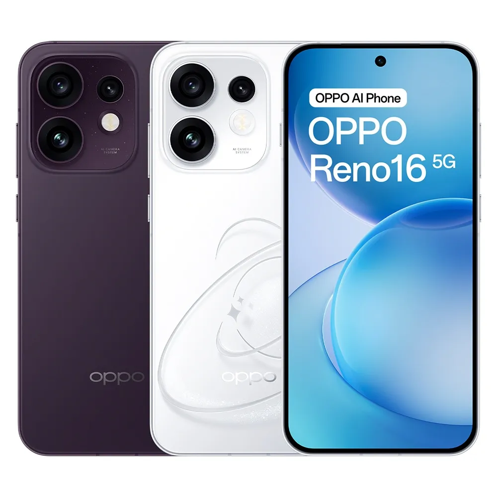【OPPO】Reno16 5G 6.32吋(8G/256G/Snapdragon7Gen4/5000萬照相畫素)