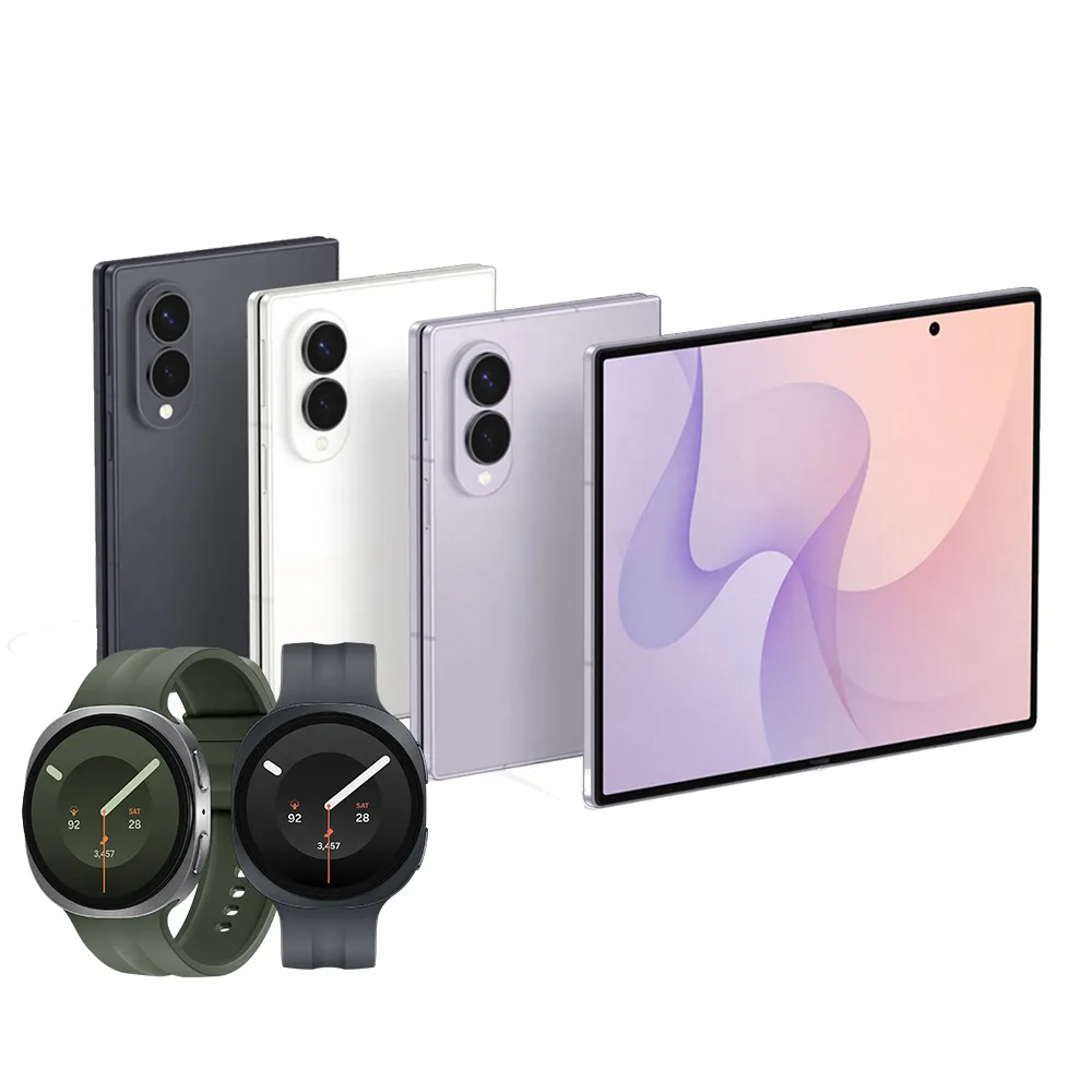 Watch9 LTE 44mm組【Samsung 三星】Galaxy Z Fold8 5G 8吋(12G/512G)