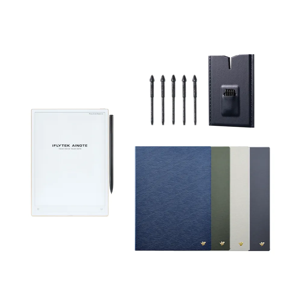 【iFLYTEK】科大訊飛 AINOTE 2 AI智能會議筆記本(10.65吋)全配組（主機+觸控筆+保護套+5入組筆芯
