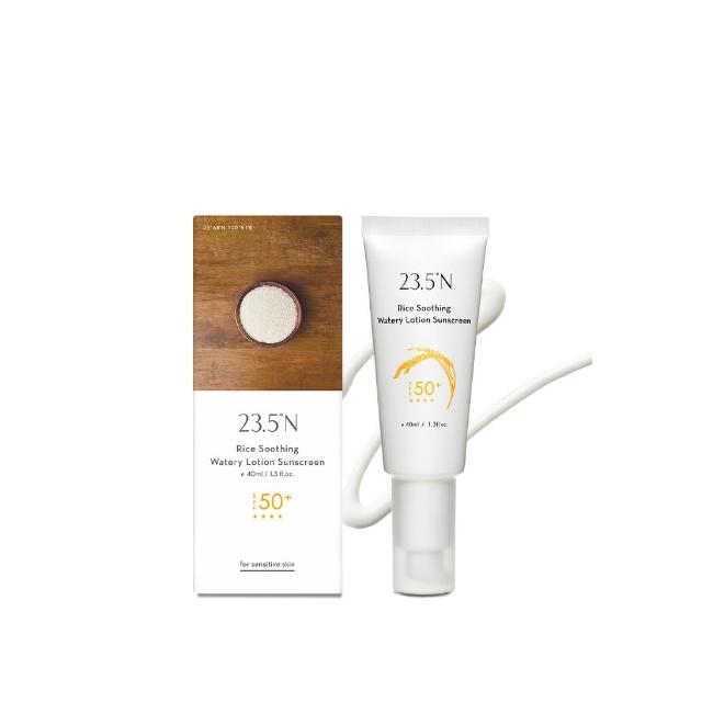 【23.5N】米粹舒緩水感防曬乳40mL(SPF50+/清透水潤/好推不泛白)