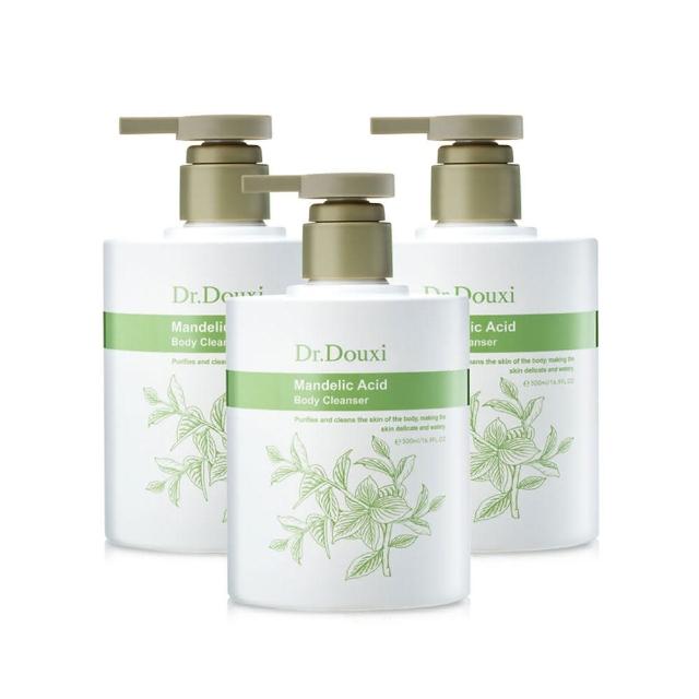 【Dr.Douxi 朵璽】杏仁酸煥膚淨透沐浴露 500ml 3入(團購組)