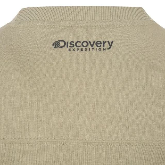 【Discovery Expedition】Wappen男版口袋長袖大學T(DMMT35051-BGS)