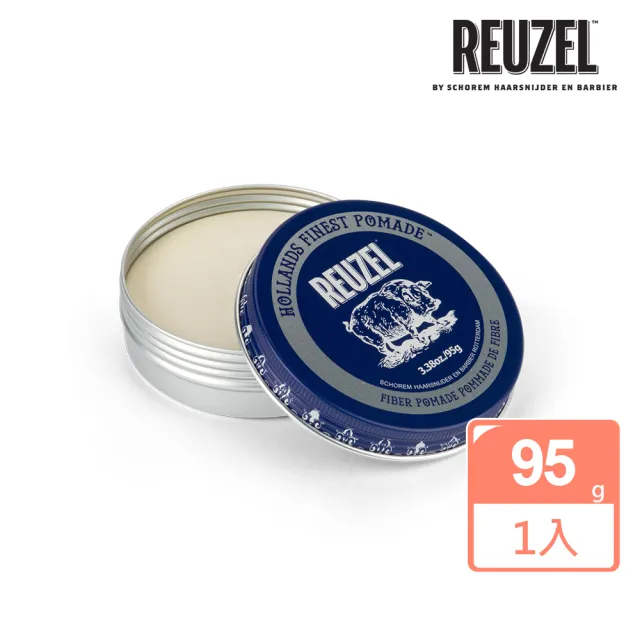 【REUZEL】深藍豬強力纖維級水性髮泥 95g