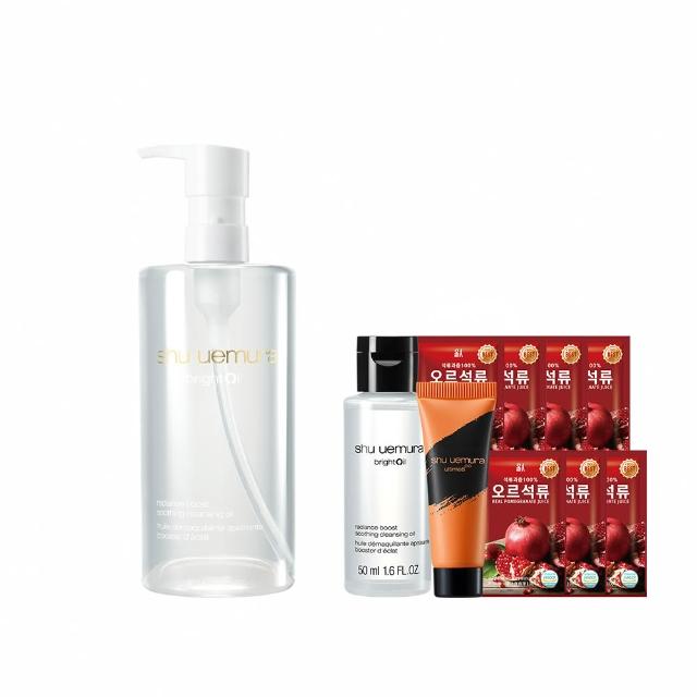 【Shu uemura 植村秀】官方直營 酒粕活酵淨亮潔顏油 450ml(卸妝油/酒粕白油/醫美級)