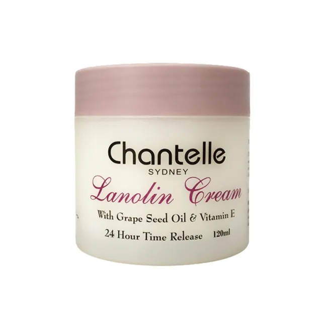 【Chantelle】綿羊霜含葡萄籽油及維他命E (4入組 120ml/罐)