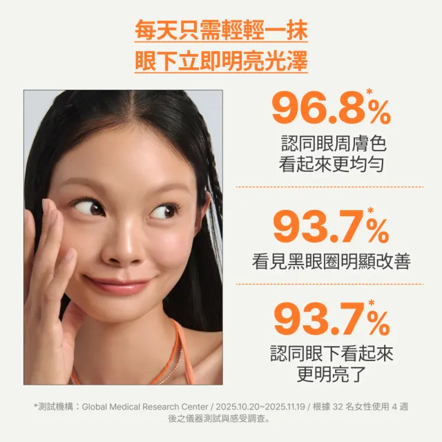 【innisfree】維他命C亮白眼部精華 10ml (滾珠眼霜/亮白/改善泡泡眼、眼周暗沉)