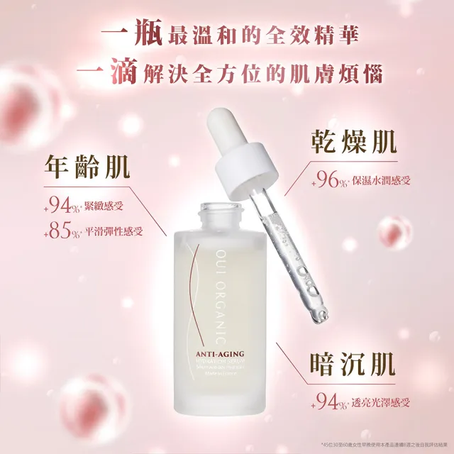 【WeOrganic 唯有機】極緻逆齡玫瑰雙精萃(法國絲絨玫瑰時光活膚精華+玫瑰面膜X12片)