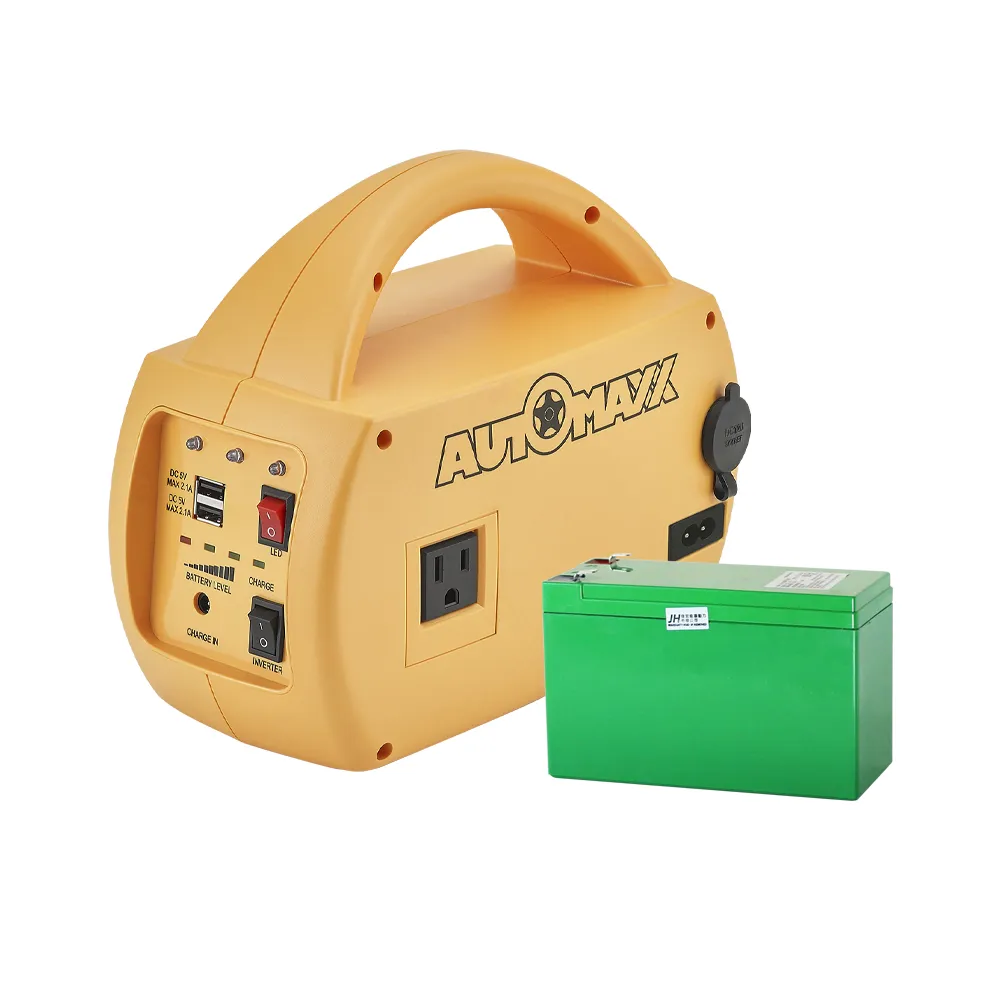 【AutoMaxx】DC/AC專業級不斷電手提式儲能電源 UP-5HX(BSMI認證鋰鐵電池 大容量201Wh)