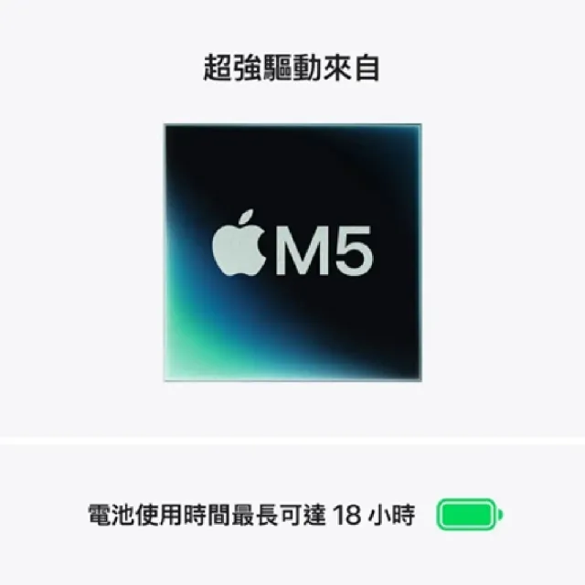 【Apple】BTS行動包(殼/包/Hub)★MacBook Air 15.3吋 M5/10核心CPU/10核心GPU/16G/512G SSD