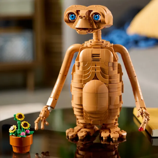 【LEGO 樂高】Ideas 21370 E.T. the Extra-Terrestrial(外星人模型 居家擺設 禮物 玩具)