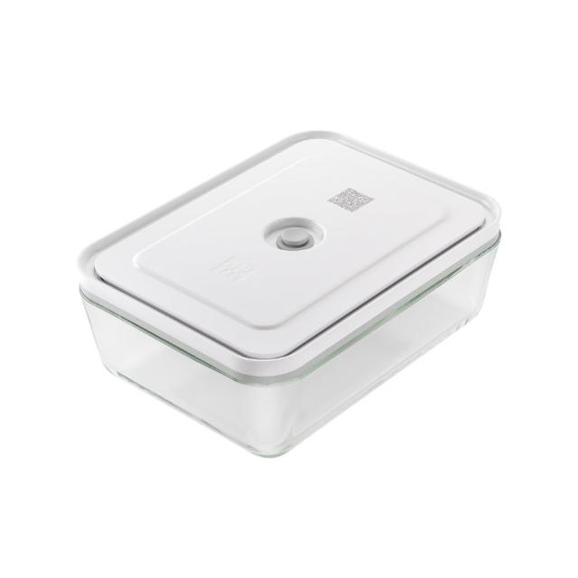 【ZWILLING 德國雙人】FRESH & SAVE真空玻璃保鮮盒L號淺型/2000ml(德國雙人牌集團官方直營)